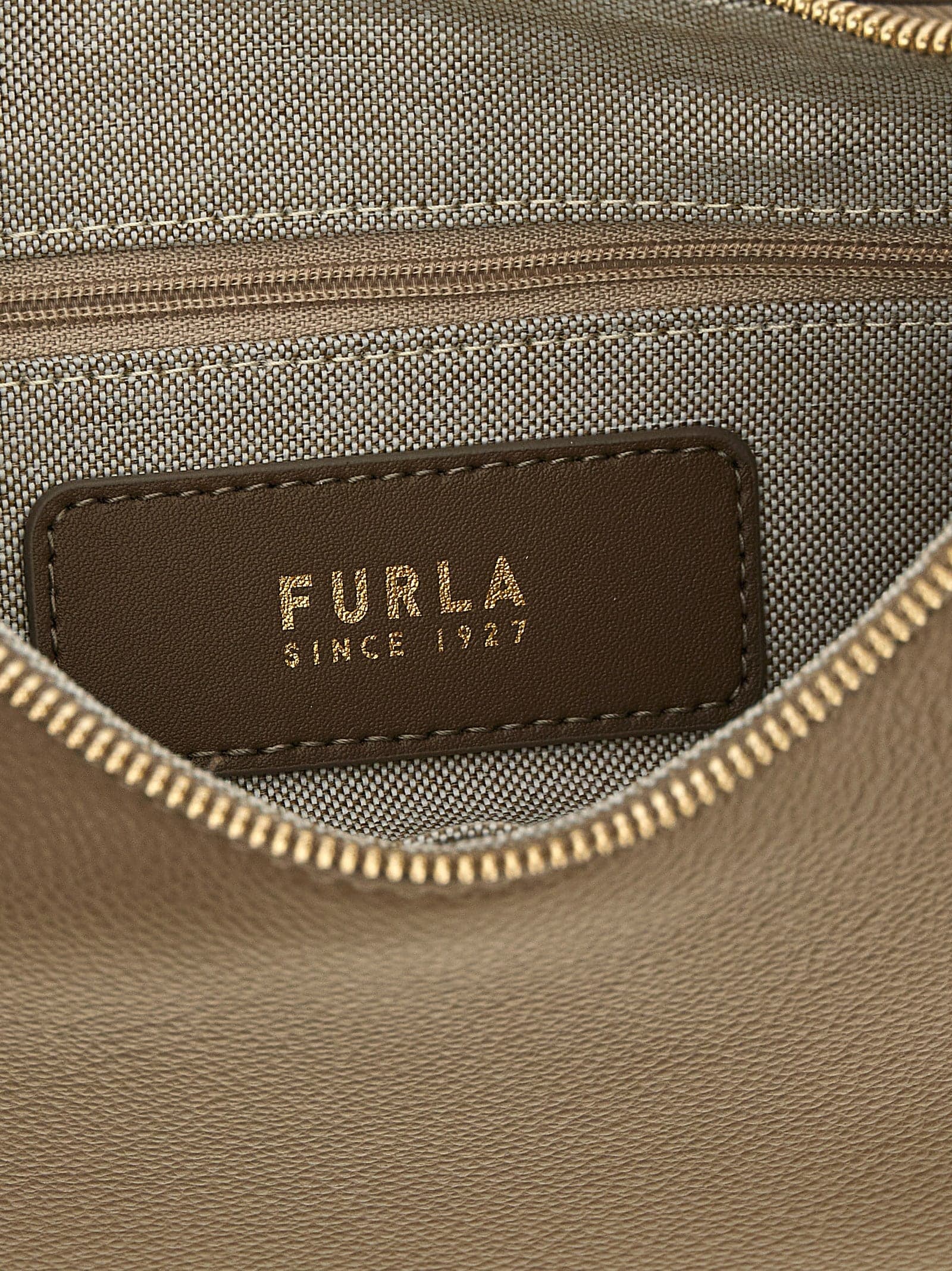Furla Beige Calfskin Shoulder Bag - 4
