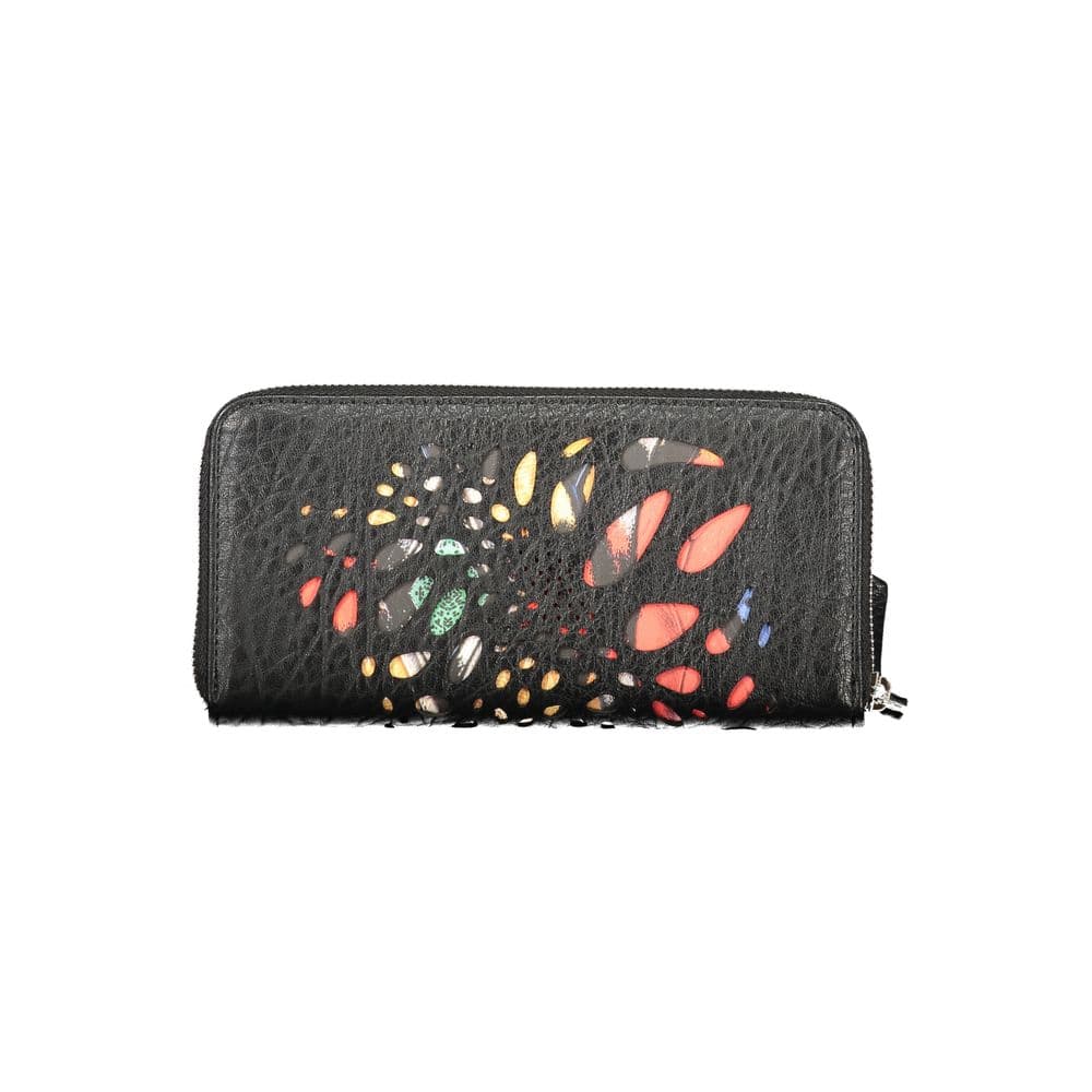 Desigual Nero Polyurethane Womens Wallet - 2