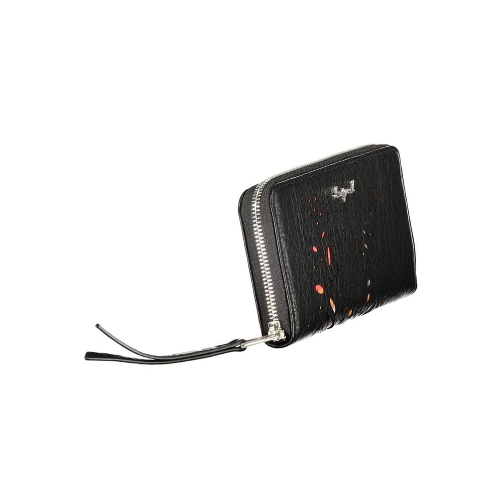 Desigual Nero Polyurethane Womens Wallet - 3