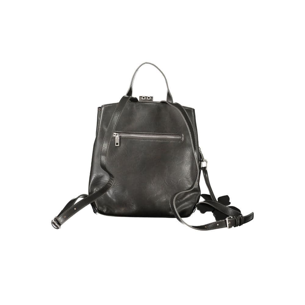 Desigual Black Polyurethane Women Backpack - 2