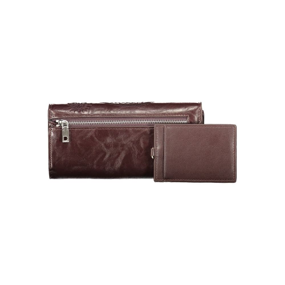 Desigual Brown Polyurethane Women Wallet - 2