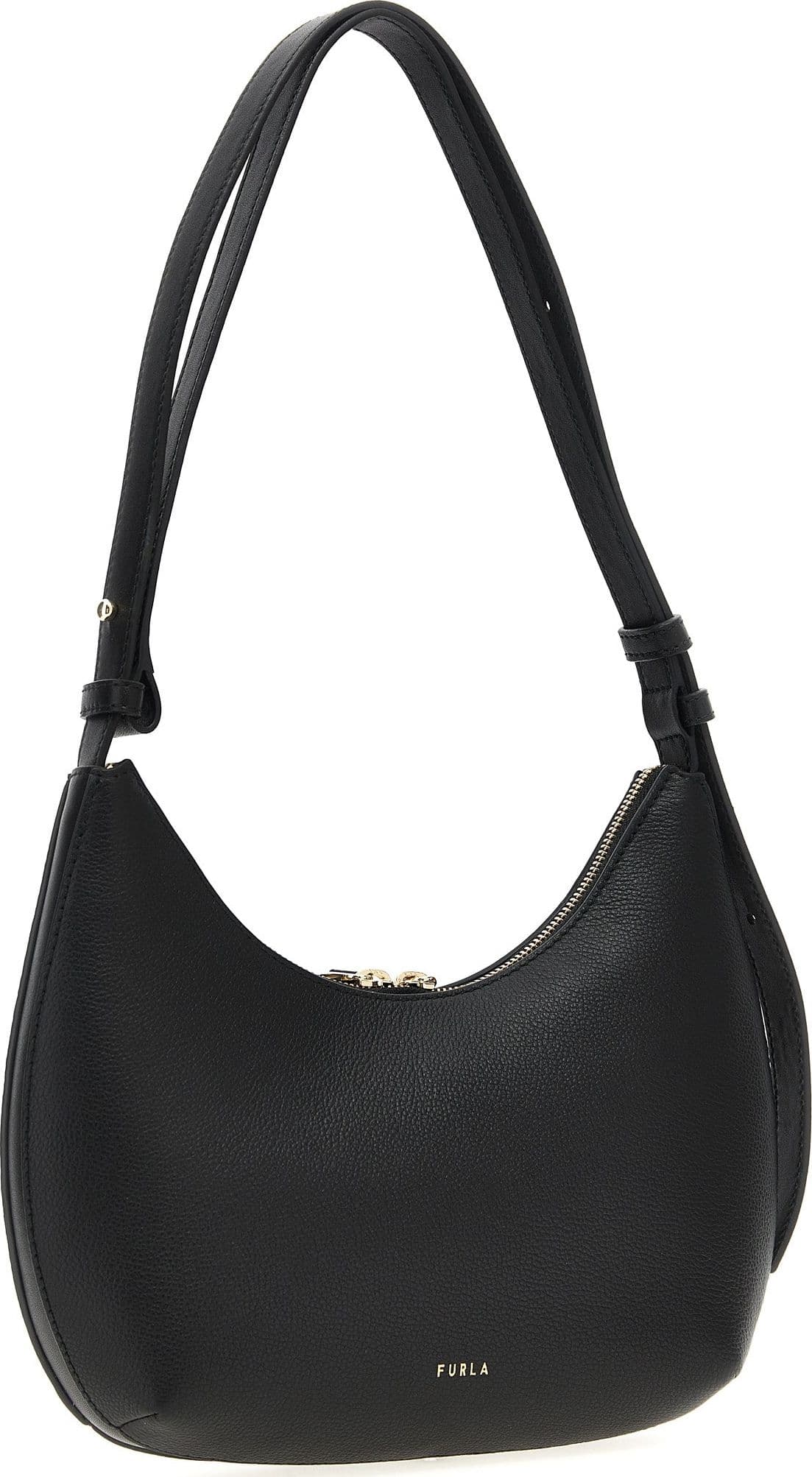 Furla Black Leather Shoulder Bag - 2