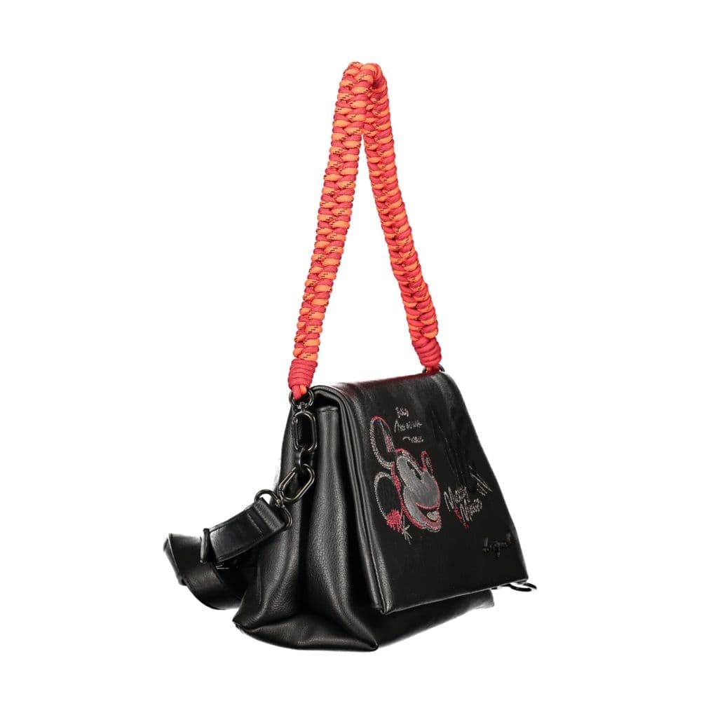 Desigual Black Poliuretano Womens Bag - 3