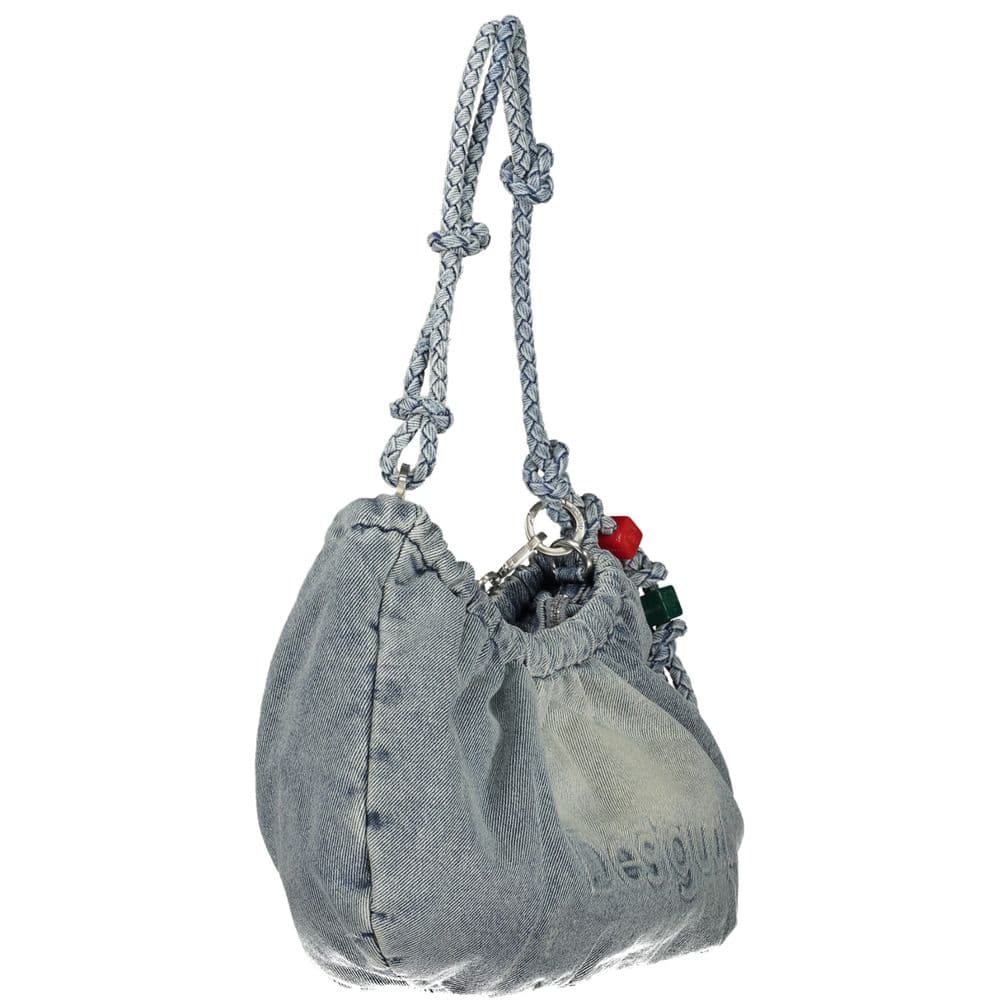 Desigual Azzurro Cotton Women's Handbag - 3