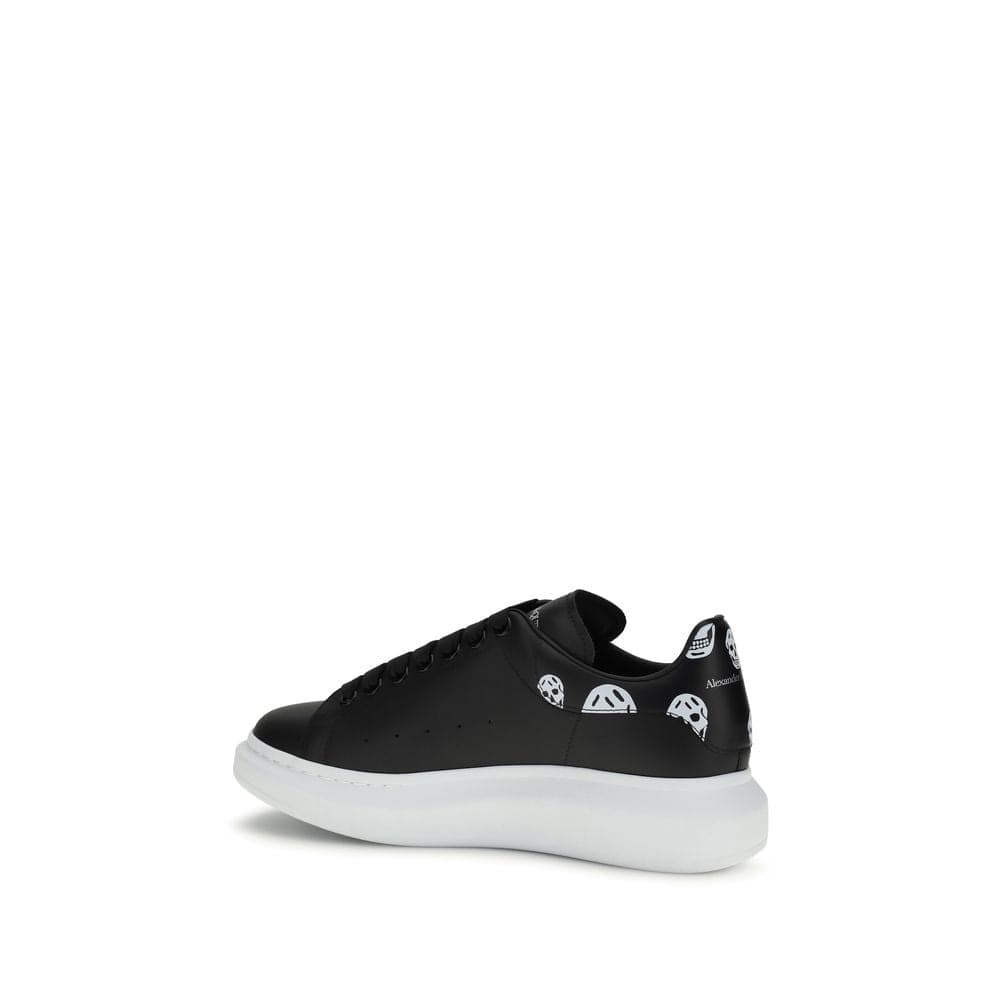 Alexander McQueen Black Calf Leather Bos Taurus Chunky Sneakers - 3
