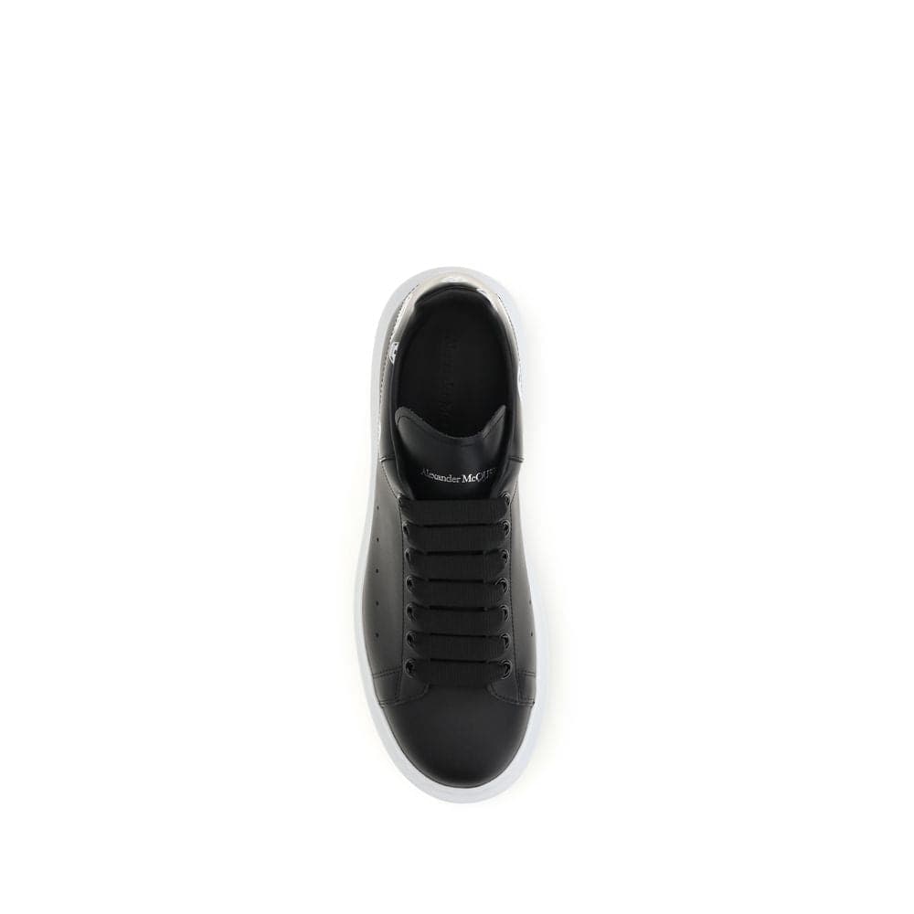 Alexander McQueen Black Calf Leather Bos Taurus Chunky Sneakers - 4