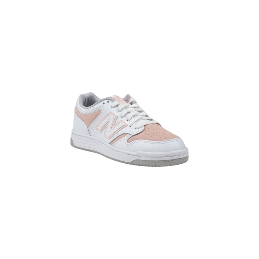 New Balance Pink Leather Sneakers - 2