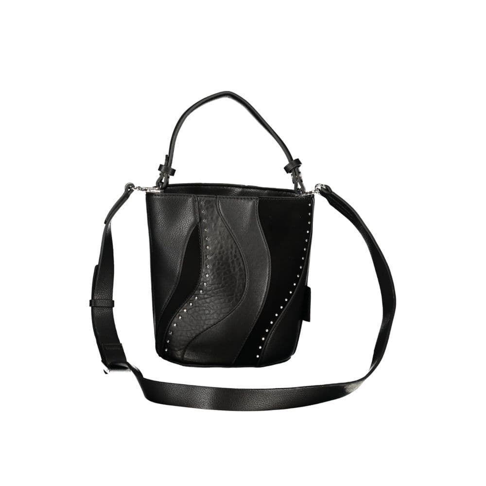 Desigual Nero Poliuretano Women's Bag with Shoulder Strap and Internal Pocket - 2