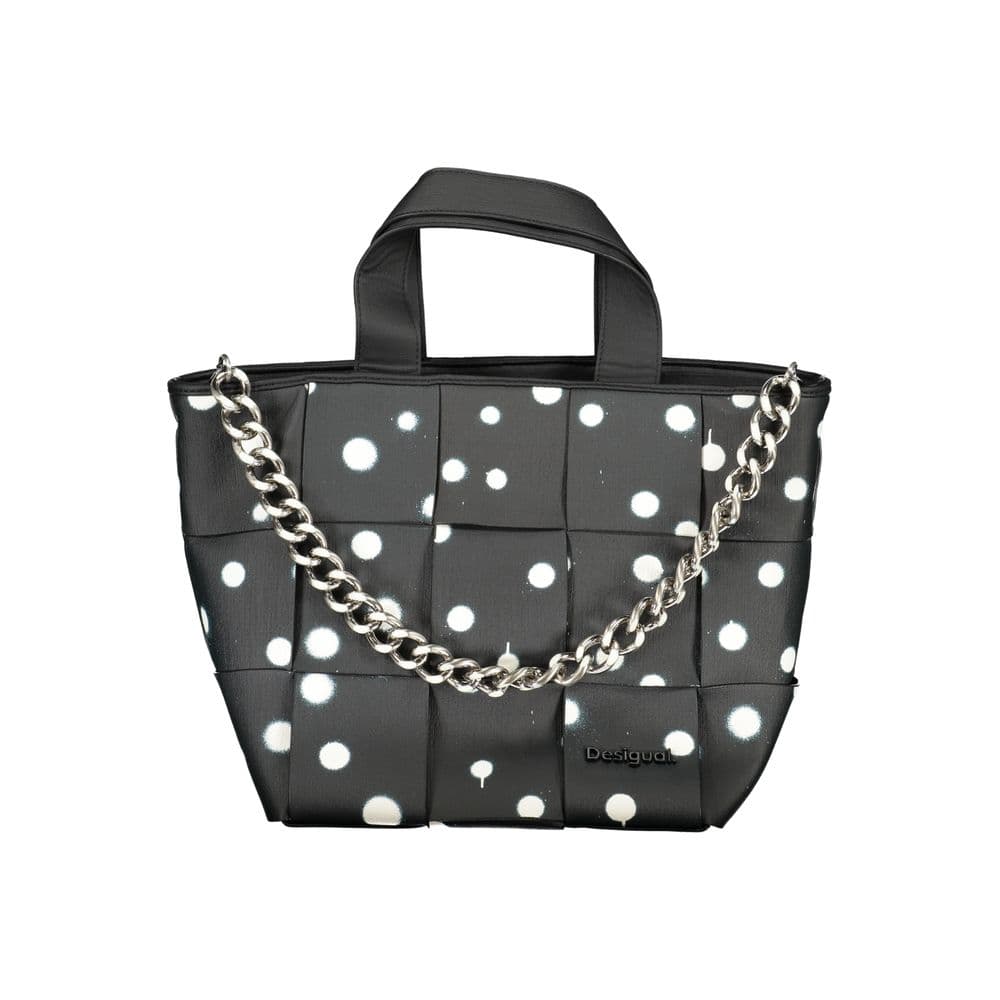 Desigual Nero Poliuretano Woman Shoulder Bag - 2