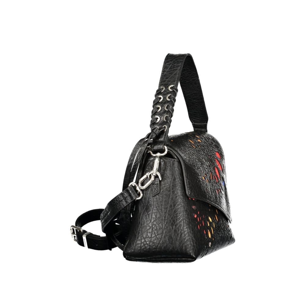Desigual Black Polyurethane Women's Bag - 3