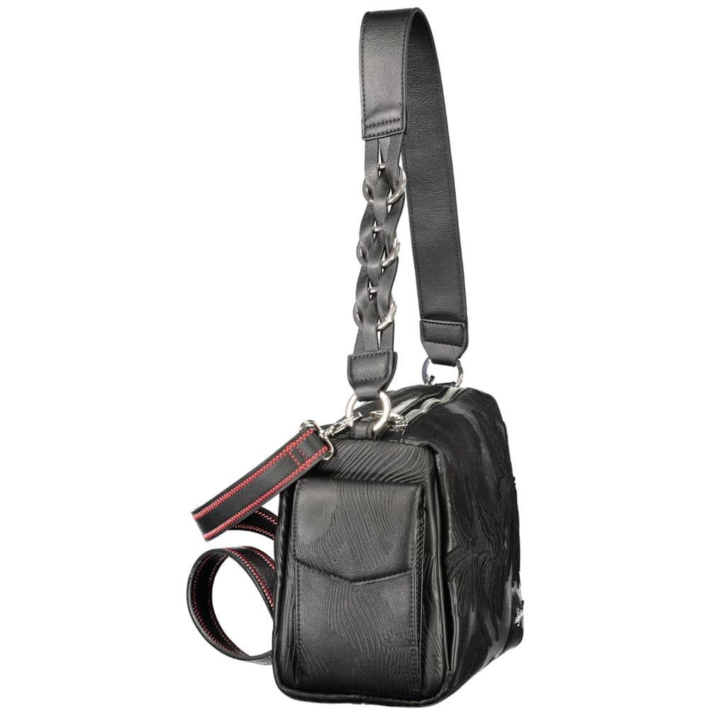 Desigual Black Polyurethane Women Handbag - 3