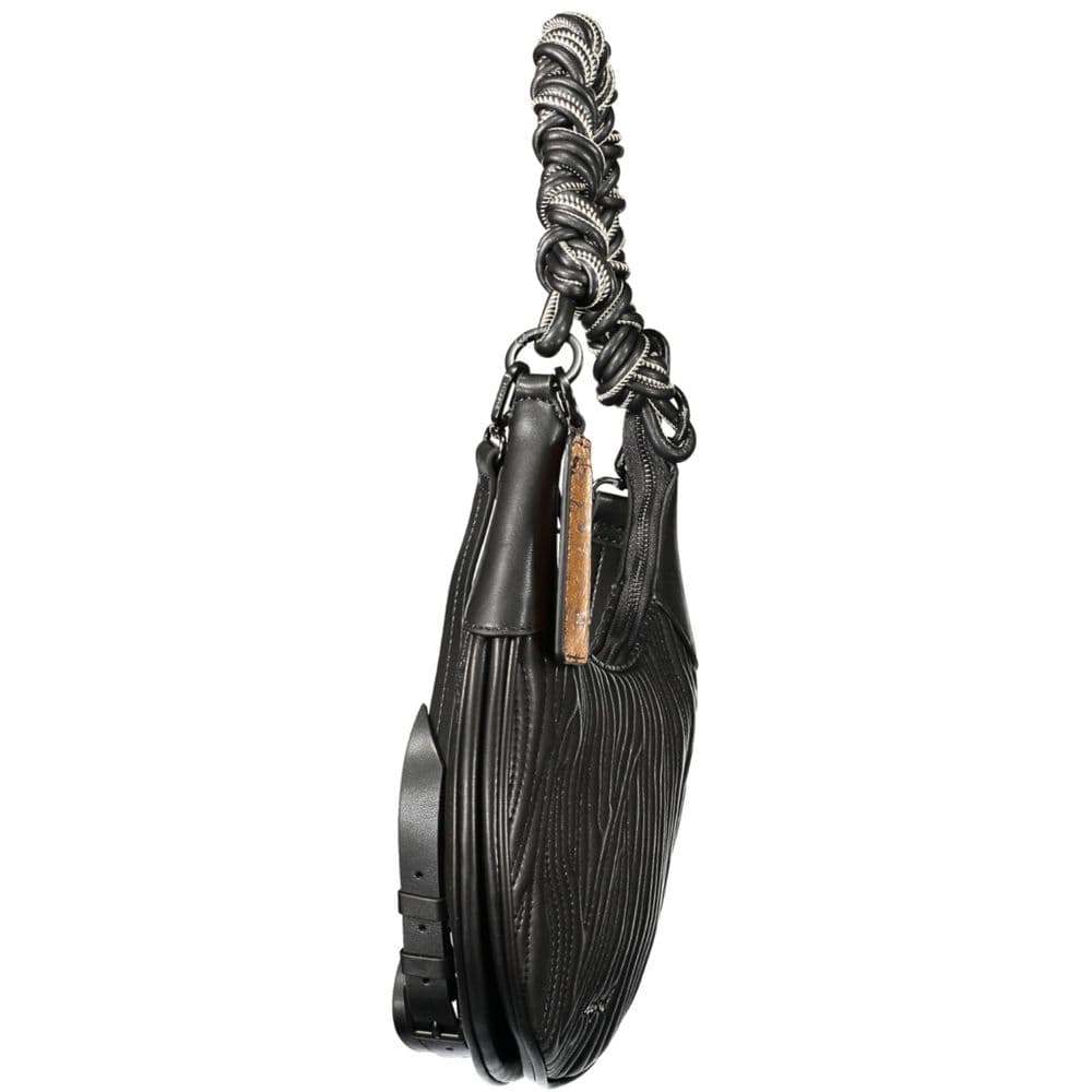 Desigual Nero Poliuretano Woman Bag - 3