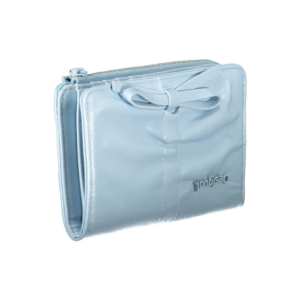Desigual Azzurro Poliuretano Women Wallet - 3