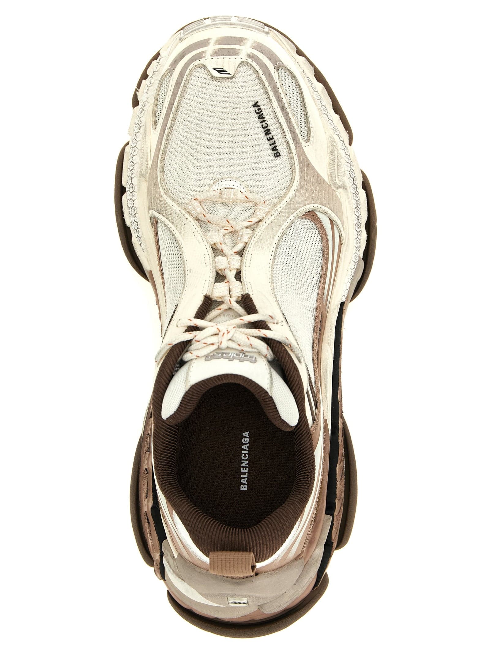 Balenciaga White Polyethylene Athletic Sneakers - 4