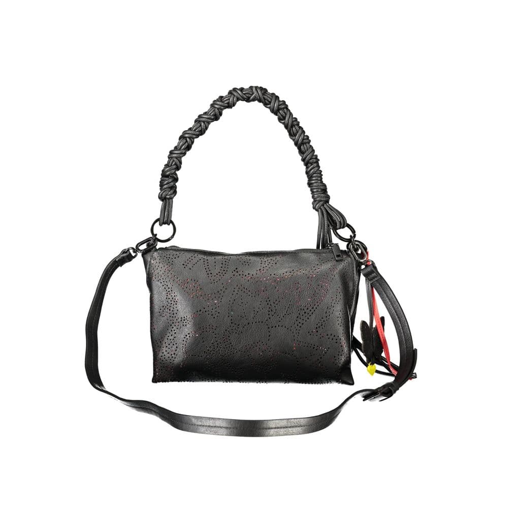 Desigual Black Polyurethane Women's Handbag - 2