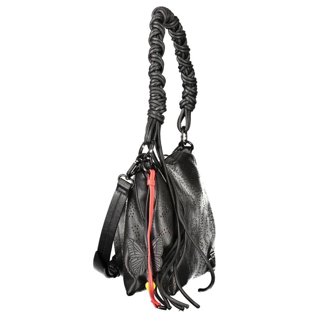 Desigual Black Polyurethane Women's Handbag - 3