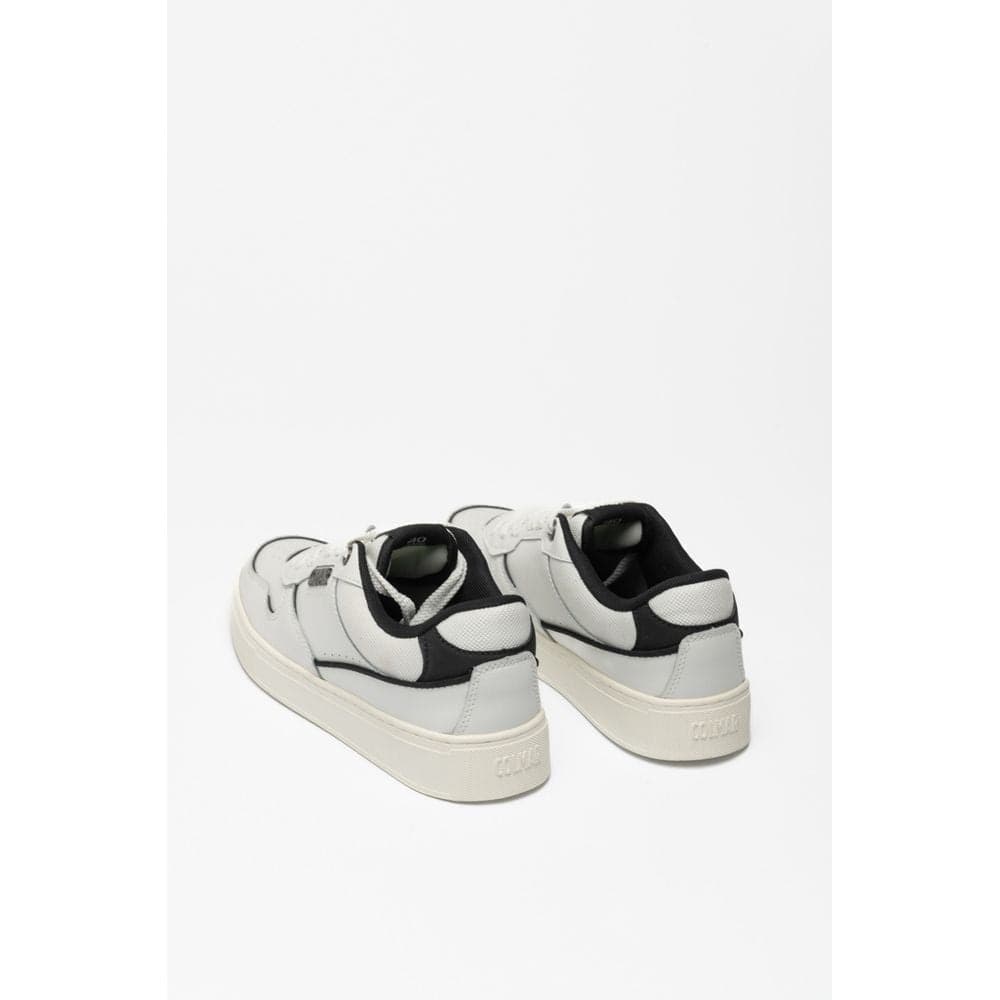 Colmar Black And White Leather Low Top Sneakers - 3