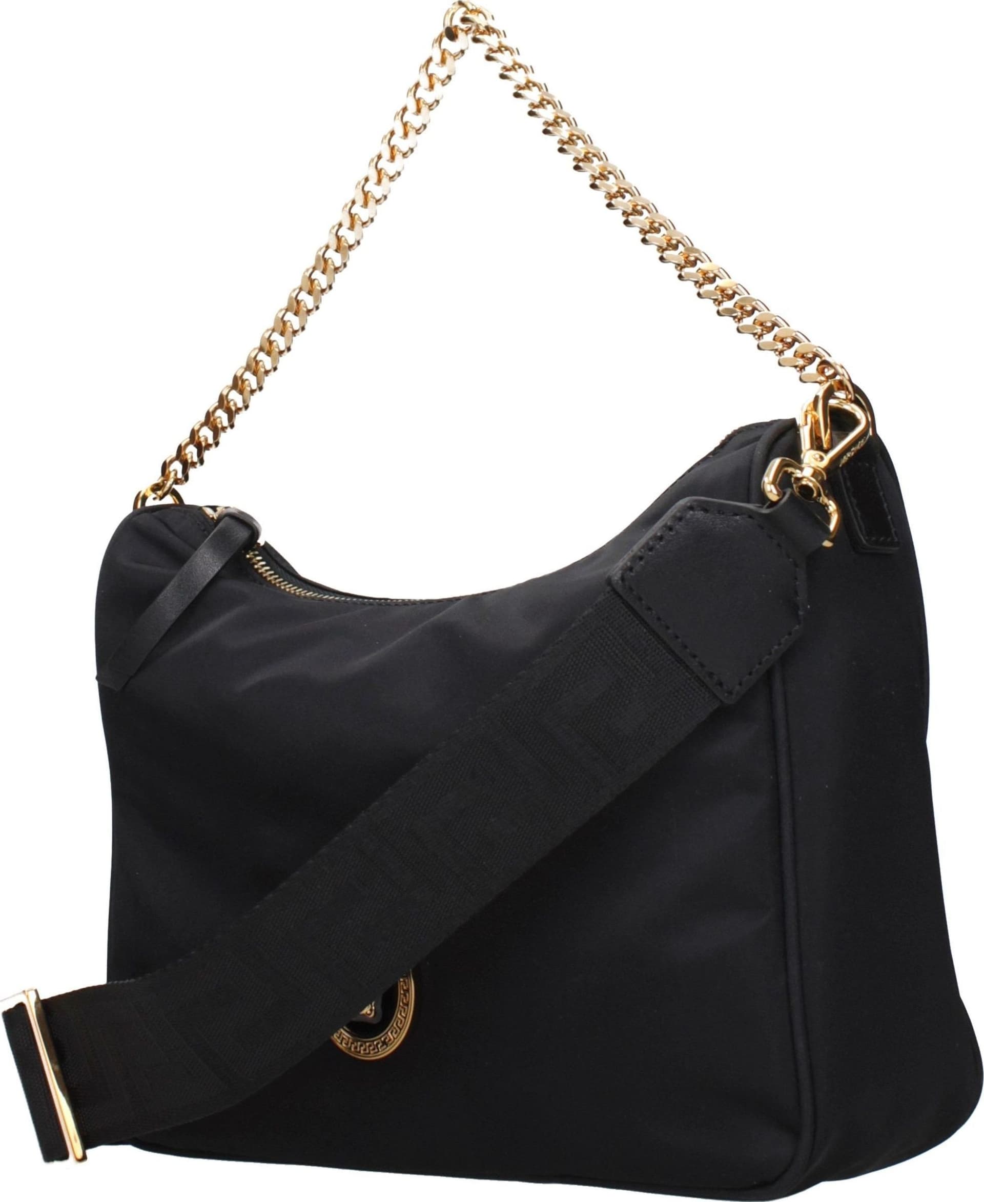 Versace Black Fabric Handbag - 2