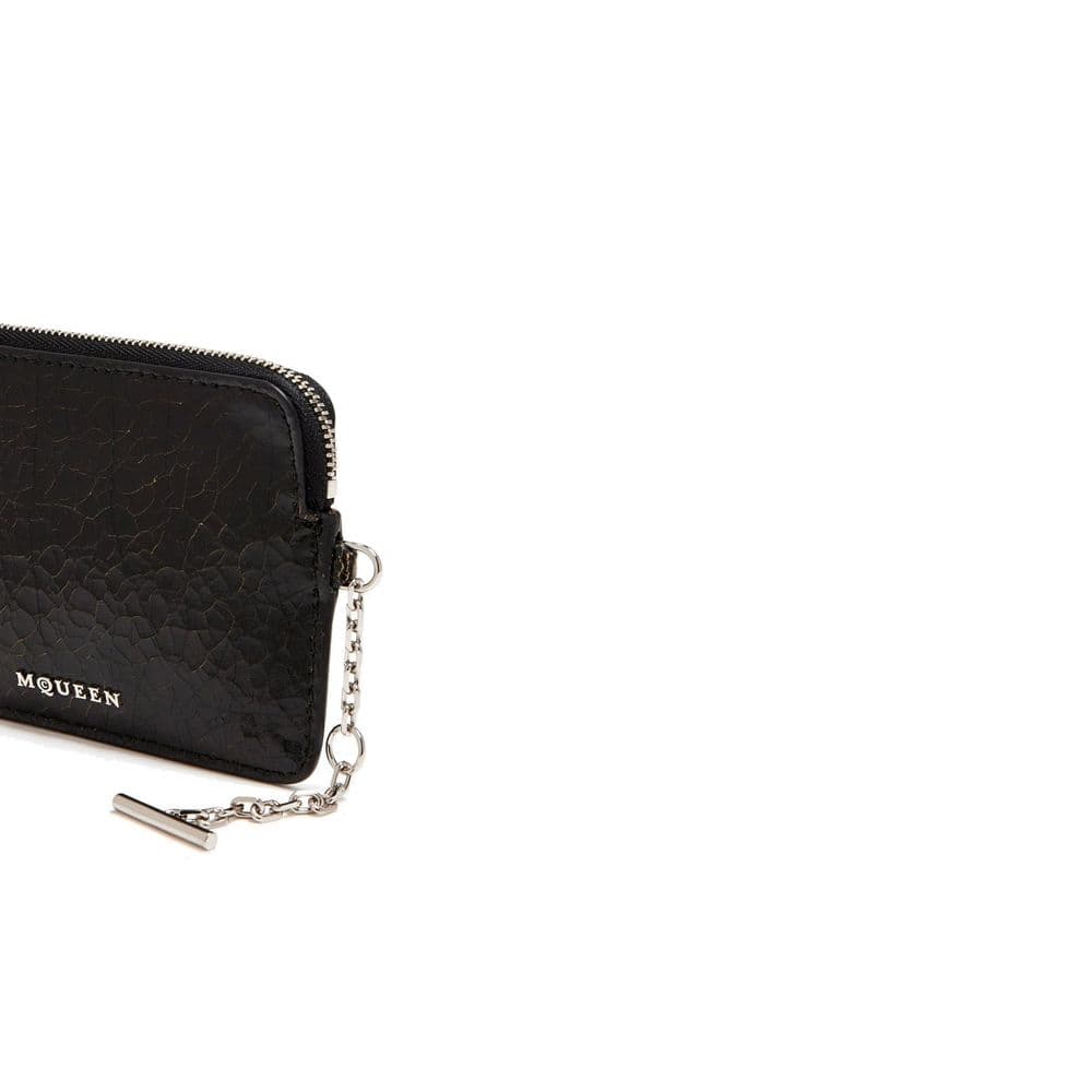 Alexander McQueen Black Calfskin Clutch Bag - 4