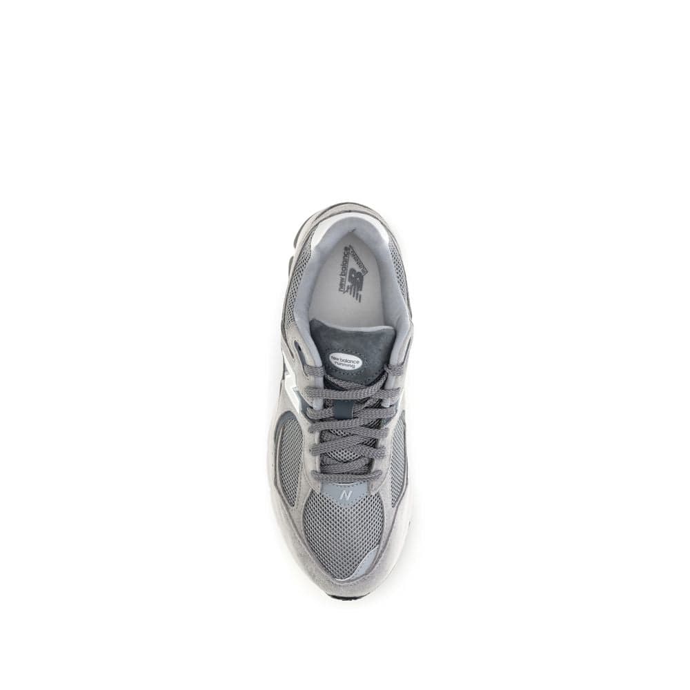 New Balance Gray Polyester Athletic Sneakers - 4