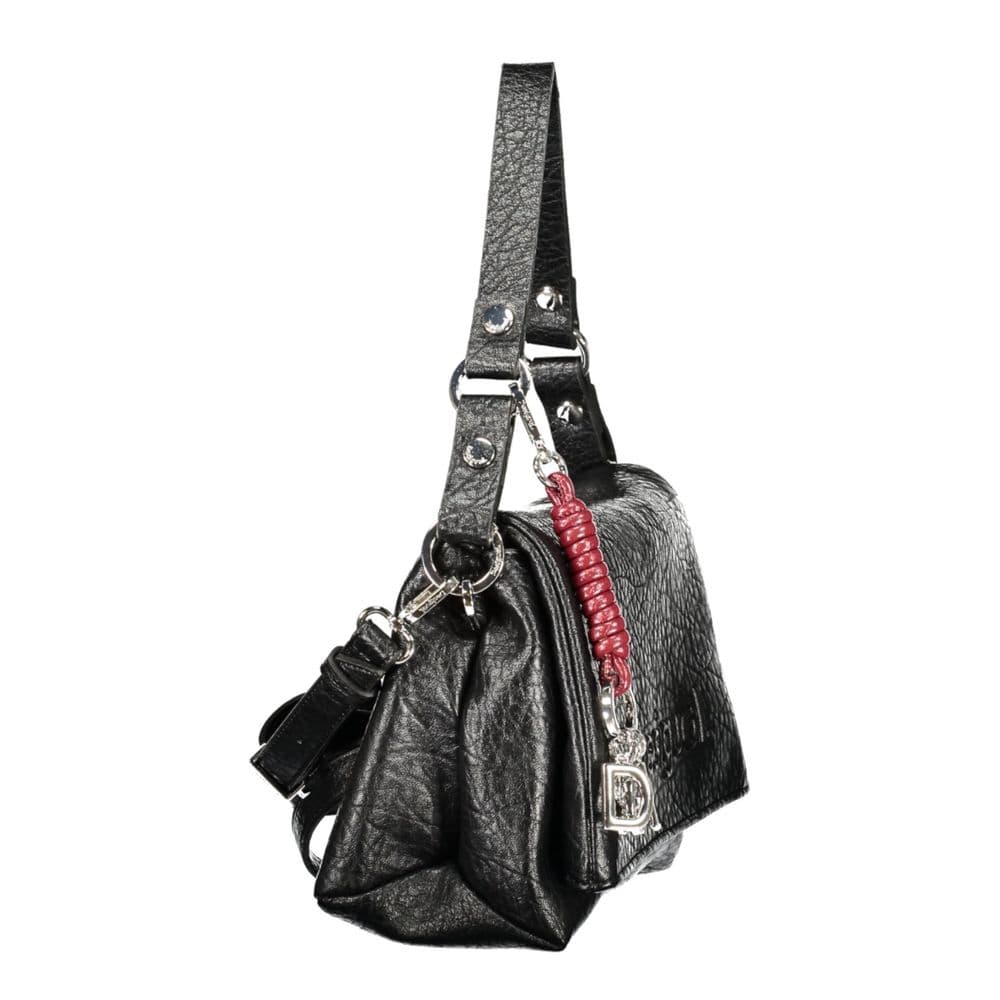 Desigual Black Polyurethane Women's Bag - 3