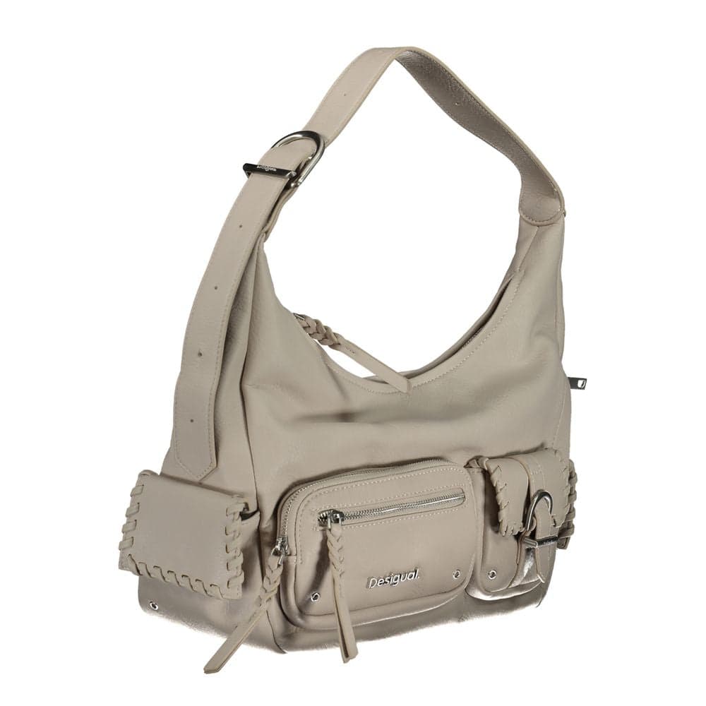 Desigual White Polyurethane Women Handbag - 3