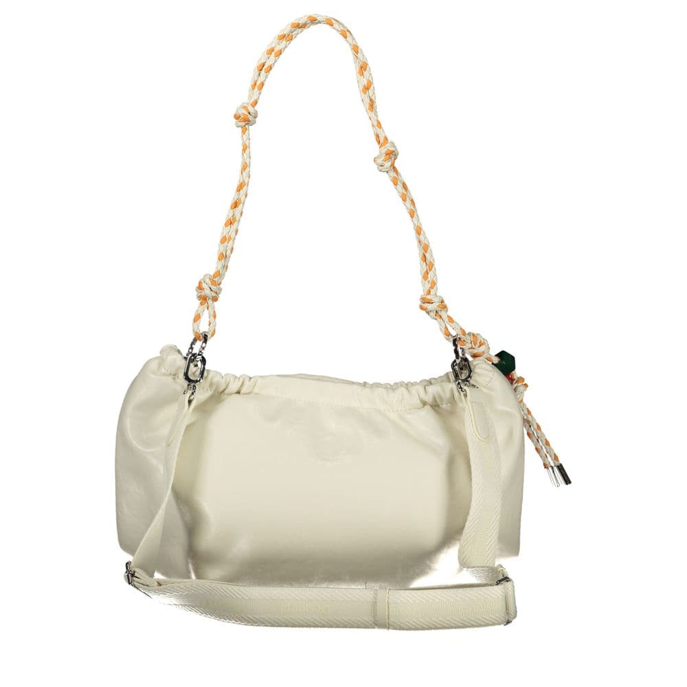 Desigual Ecru Polyurethane Women Handbag - 2