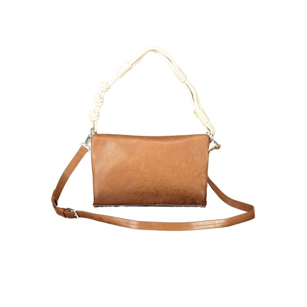 Desigual Marrone Polyurethane Women Handbag - 2