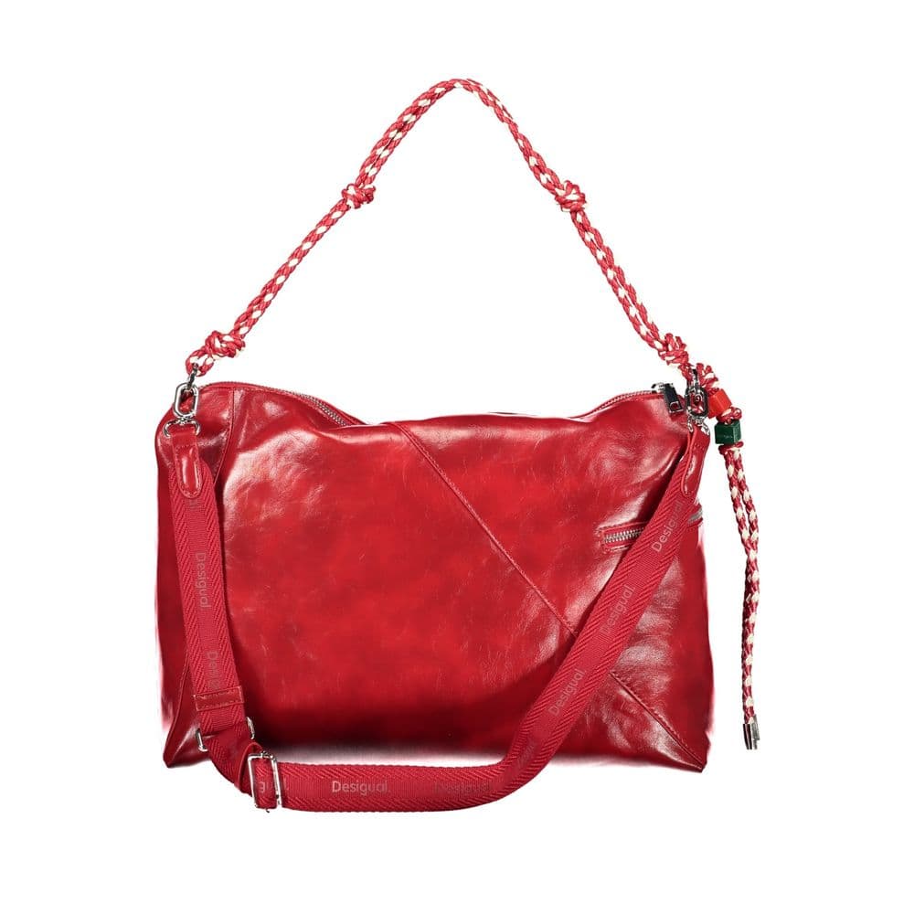 Desigual Red Polyurethane Women Handbag - 2