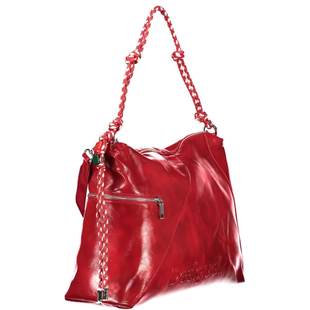 Desigual Red Polyurethane Women Handbag - 3