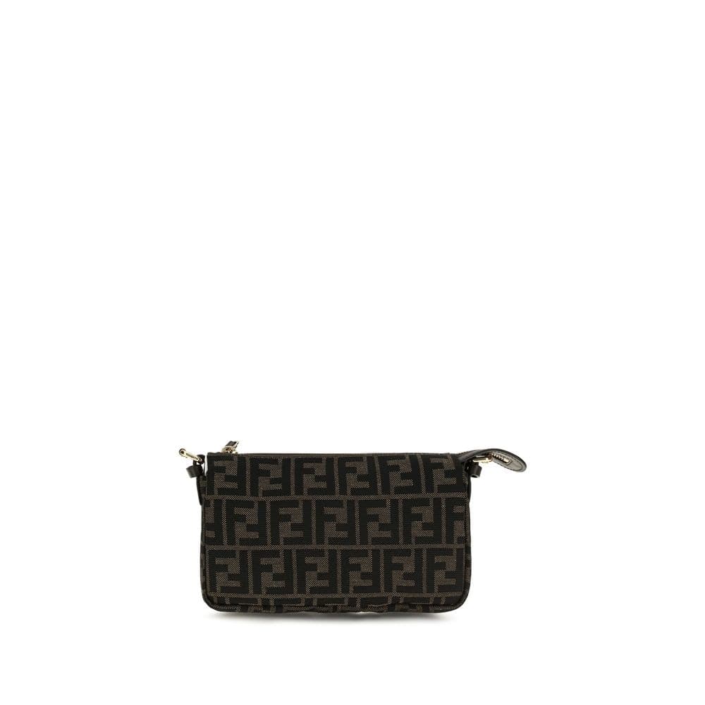 Fendi Brown Polyester Shoulder Bag - 2