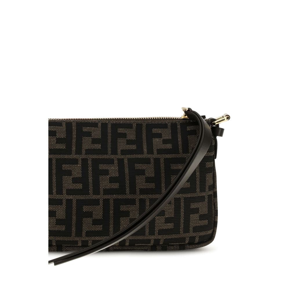 Fendi Brown Polyester Shoulder Bag - 3