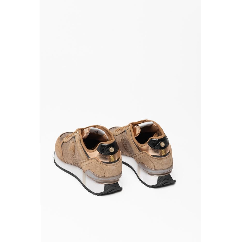 Colmar Bronze Leather Low Top Sneakers - 3