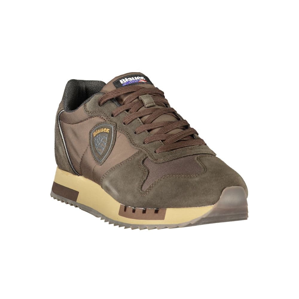 Blauer Brown Fabric Men's Sneaker - 2