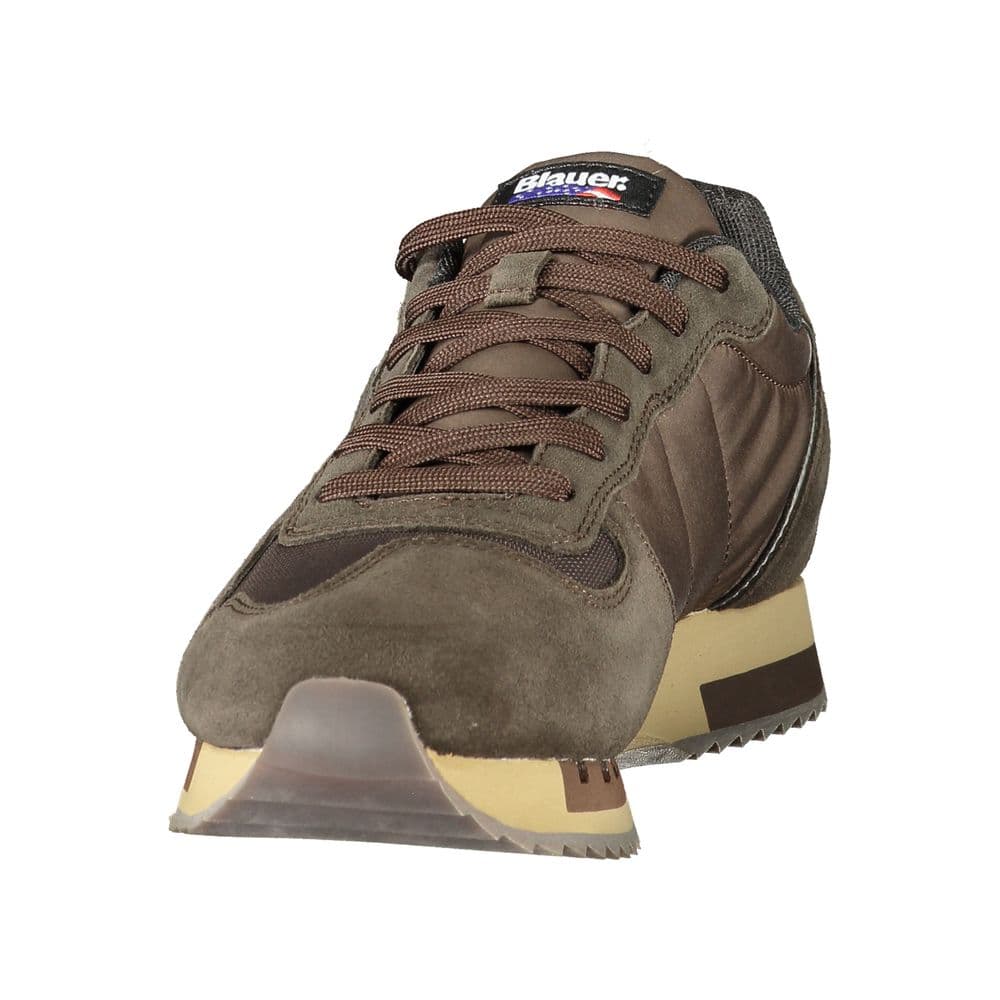 Blauer Brown Fabric Men's Sneaker - 3