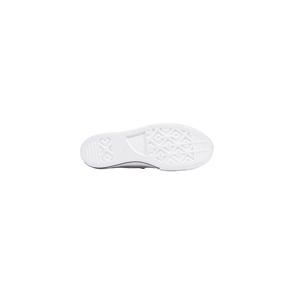 Converse White Leather Platform Sneakers - 5