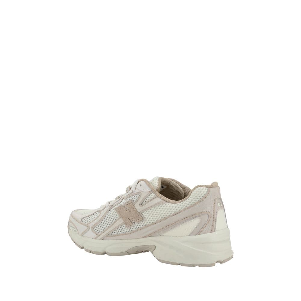 New Balance White Nylon Athletic Sneakers - 3