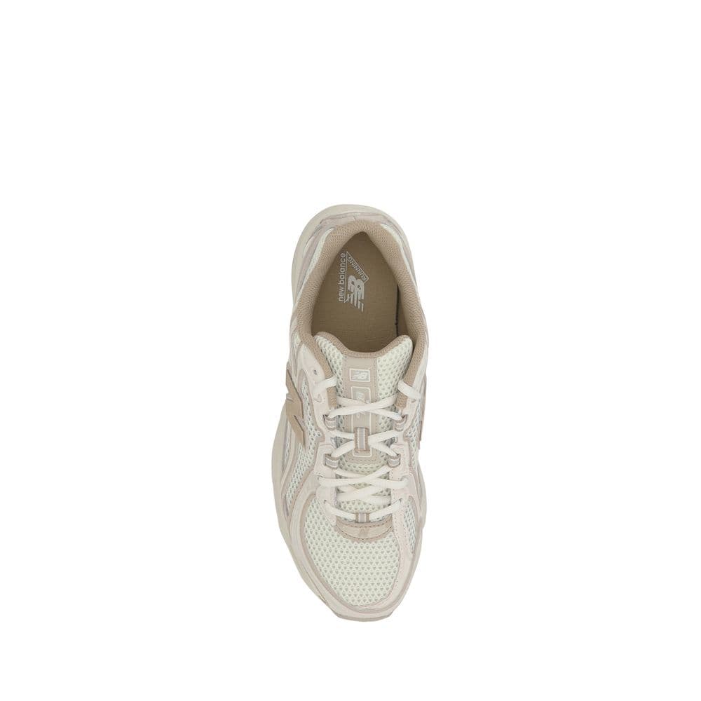 New Balance White Nylon Athletic Sneakers - 4