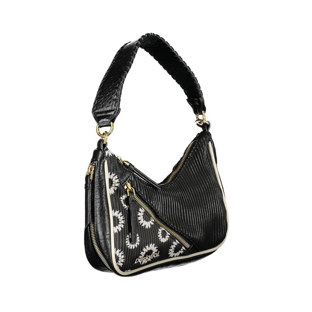 Desigual Black Polyurethane Women Handbag - 3