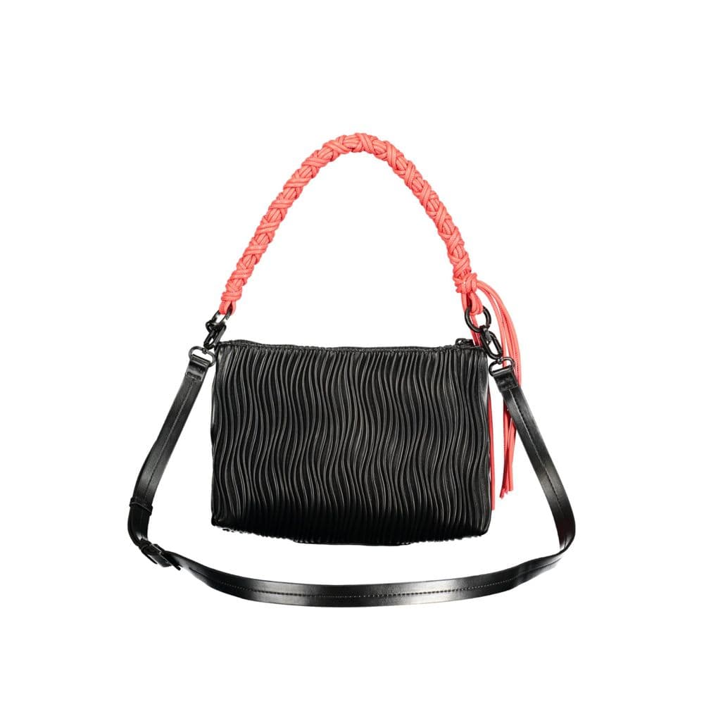 Desigual Nero Poliuretano Women Handbag - 2