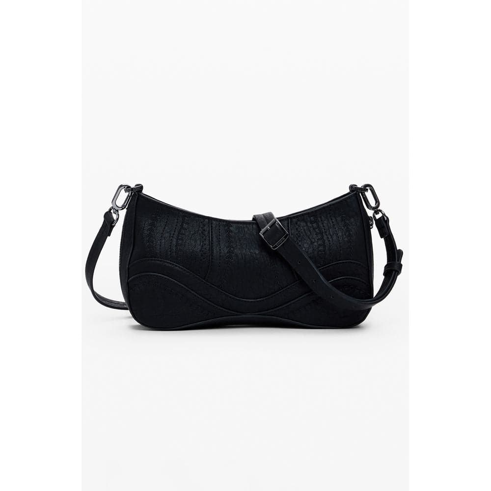 Desigual Black Polyurethane Women Handbag - 3