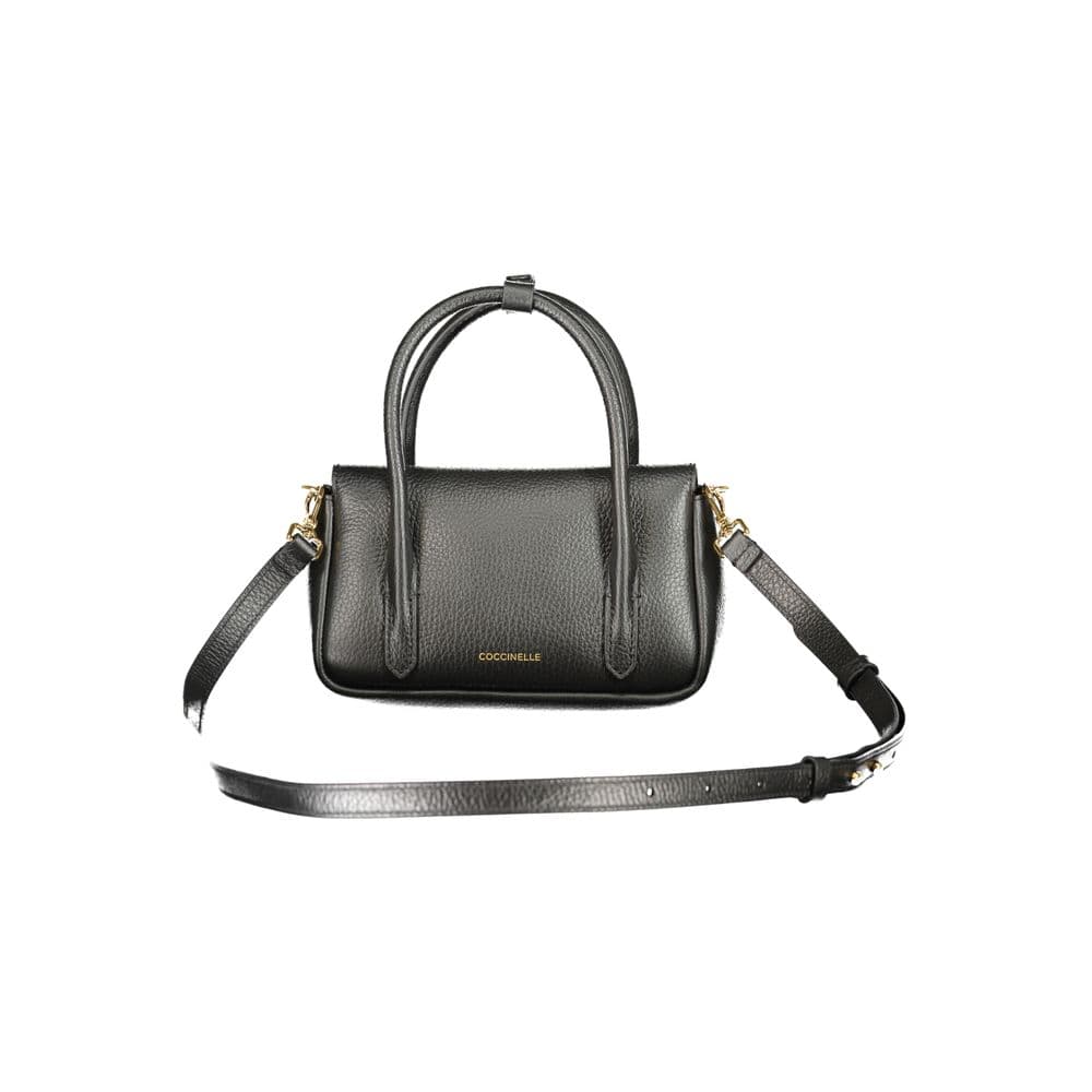 Coccinelle Black Leather Womens Handbag - 2