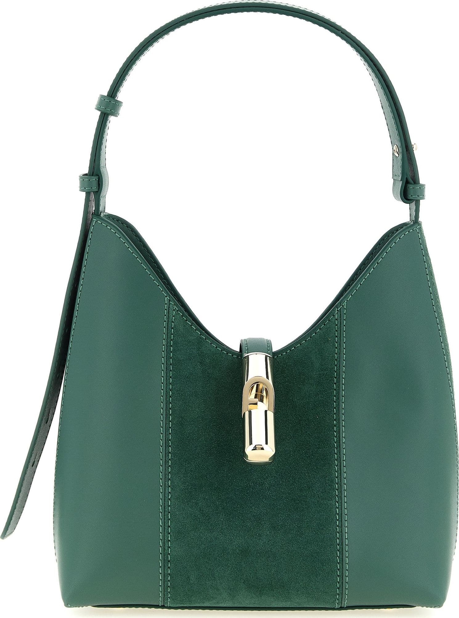 Furla Bicolor Calfskin Shoulder Bag