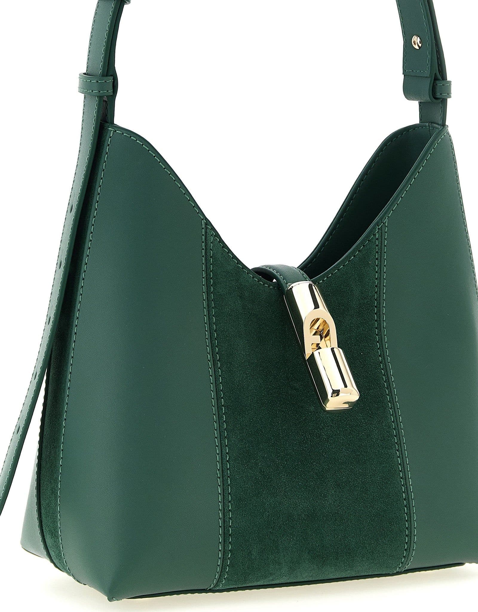 Furla Bicolor Calfskin Shoulder Bag - 3