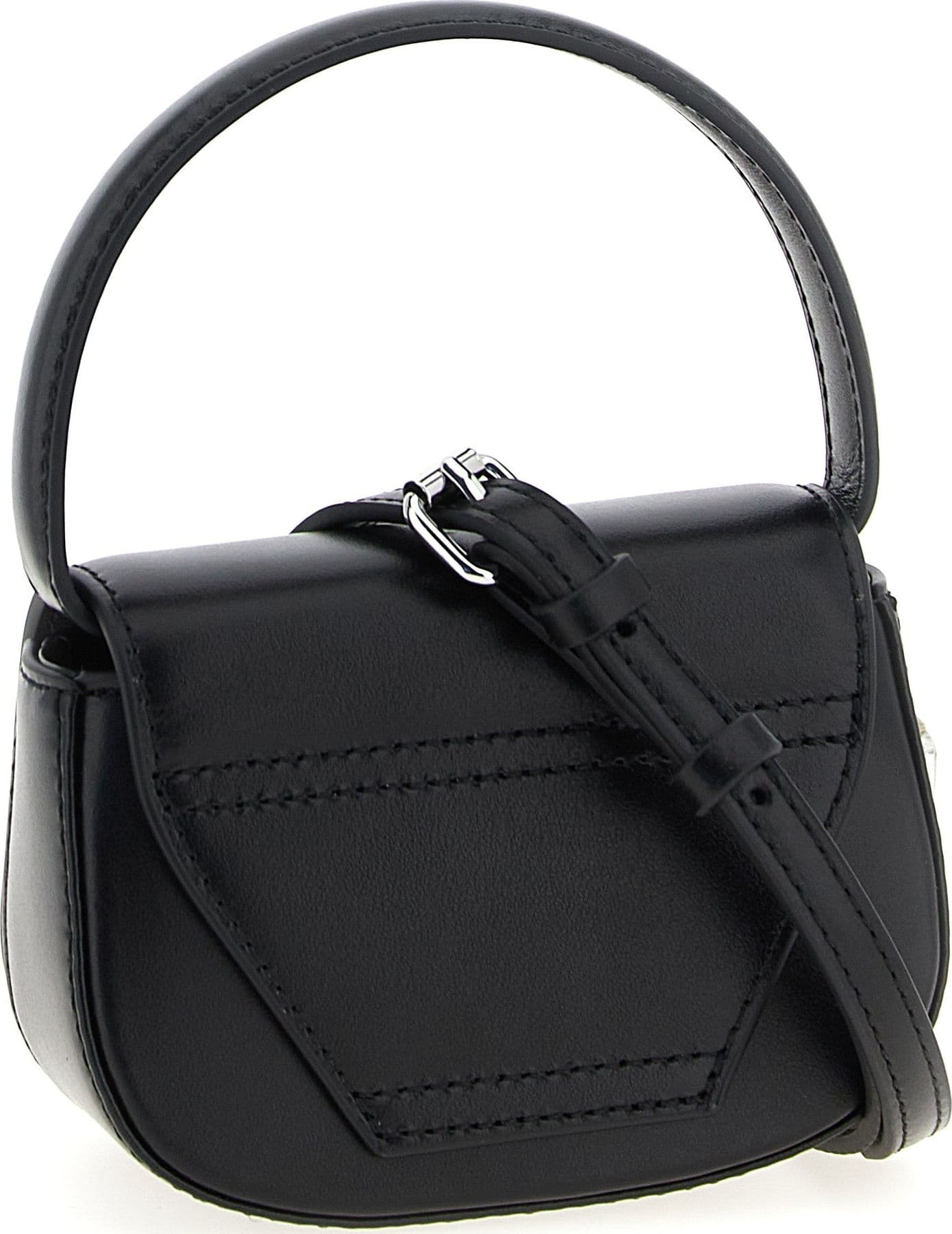 Diesel Black Cowhide Handbag - 2