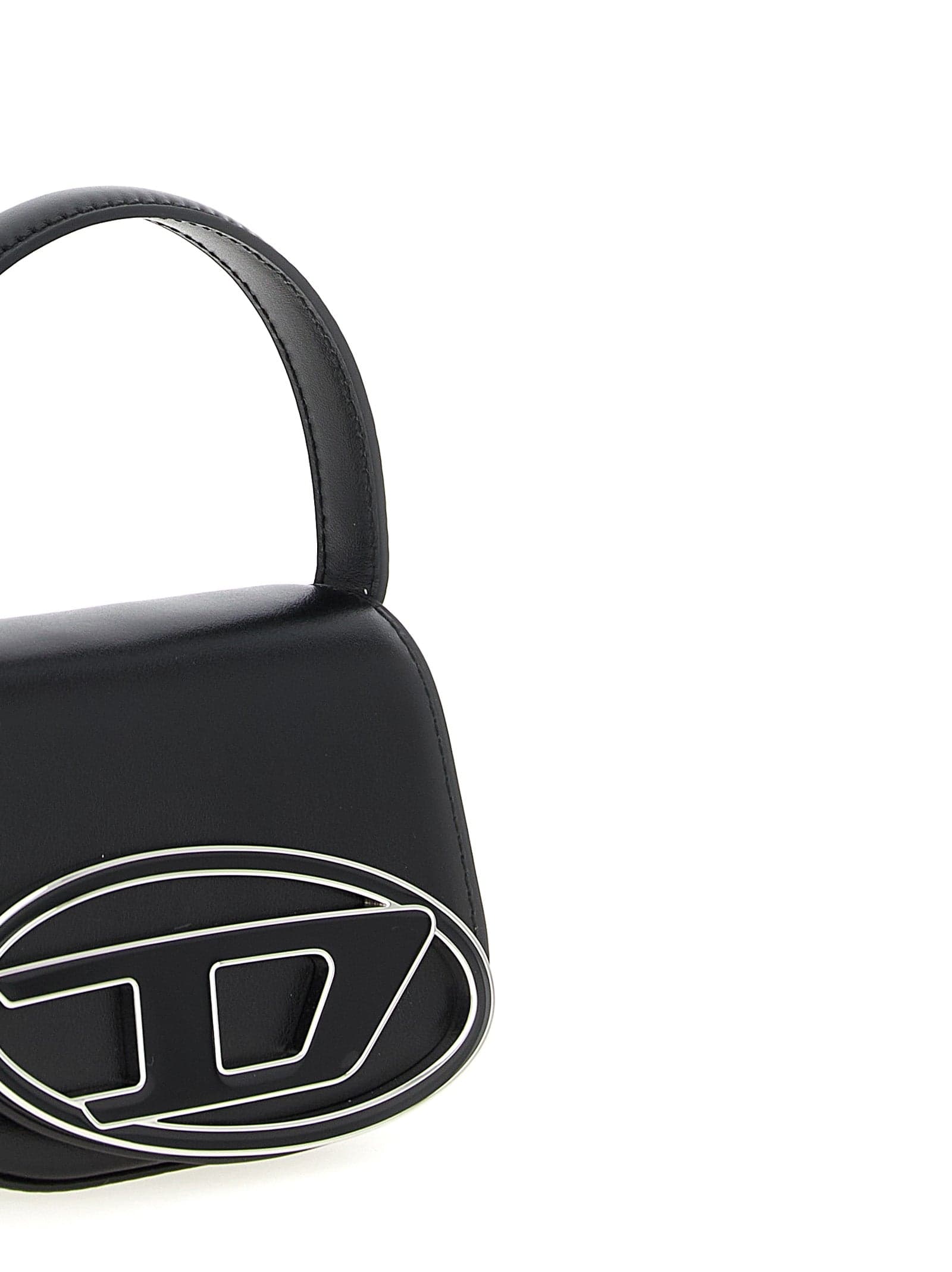Diesel Black Cowhide Handbag - 3