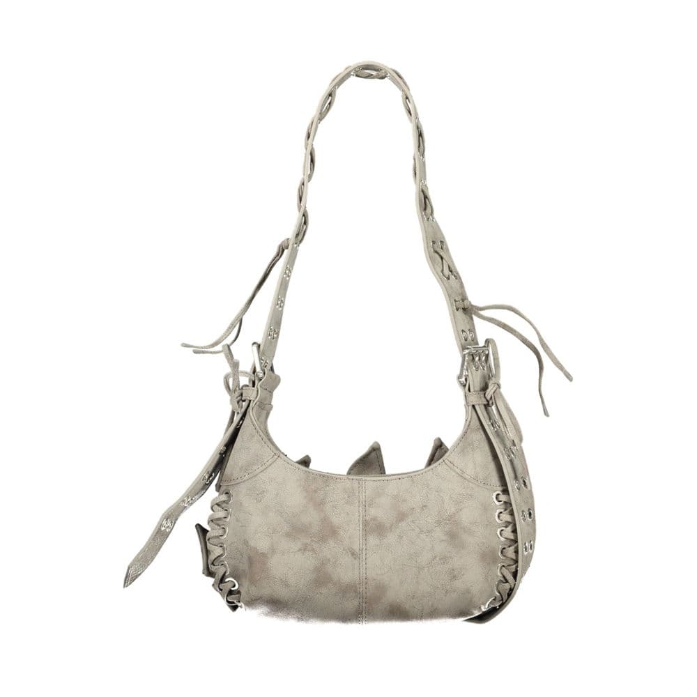 Desigual Grigio Poliuretano Donna Borsa - 2