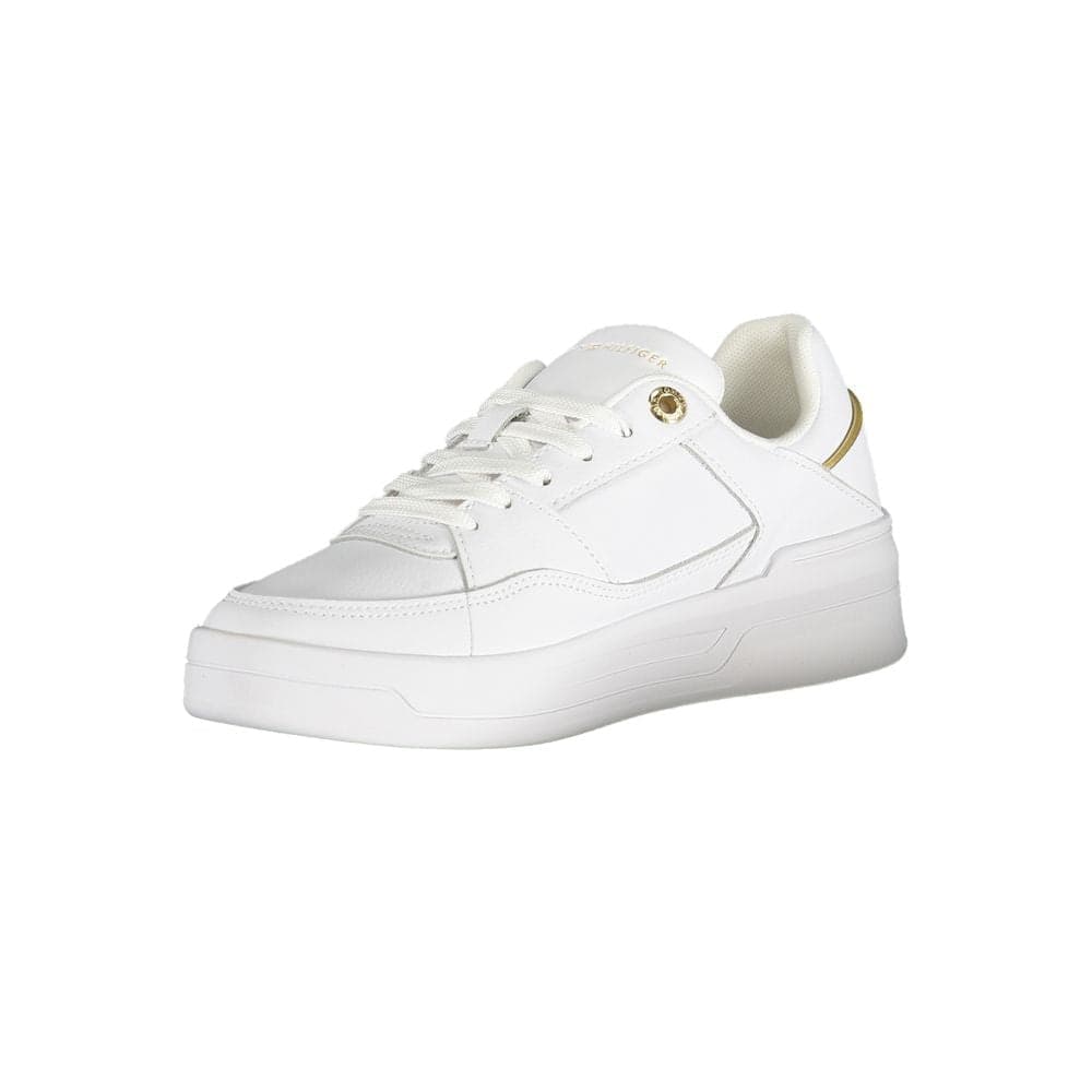 Tommy Hilfiger Bianco Polyurethane Donna Sneaker - 3