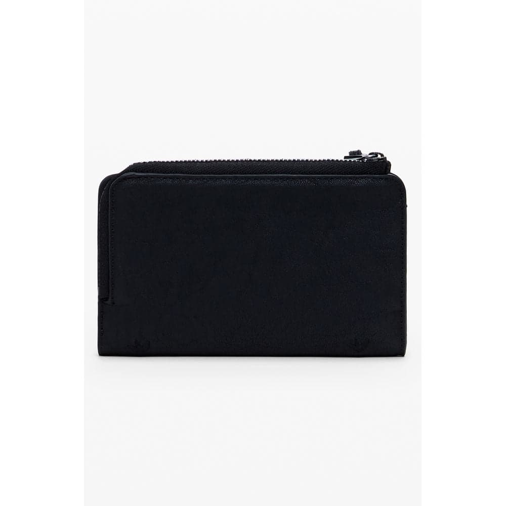 Desigual Nero Poliuretano Women Wallet - 3