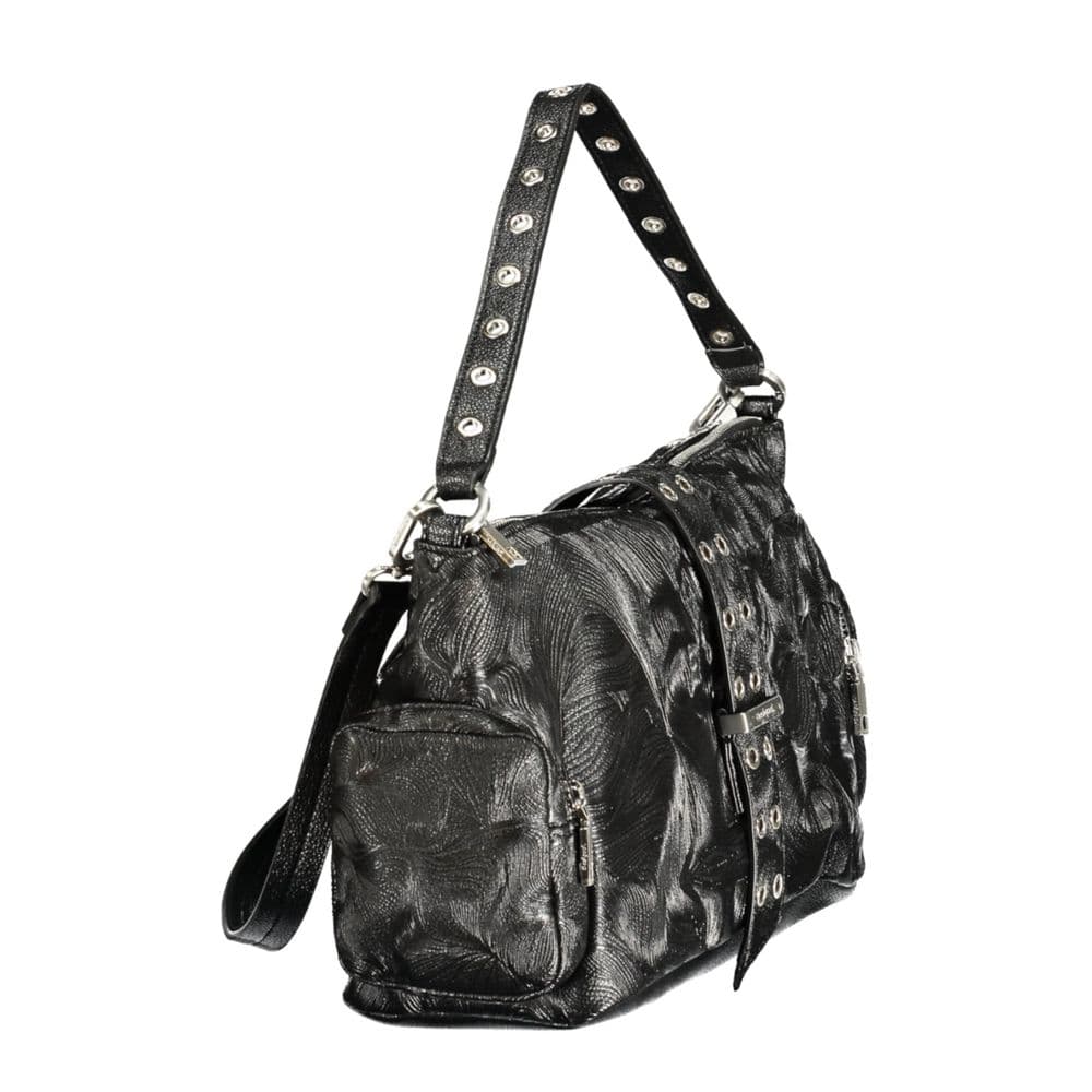 Desigual Nero Poliuretano Women Handbag - 3